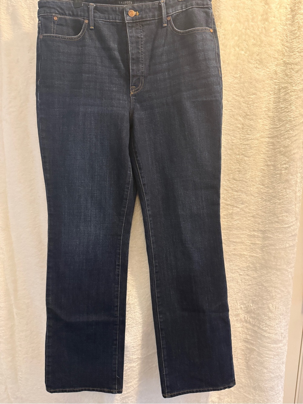 Talbots Dark Indigo Bootcut Jeans